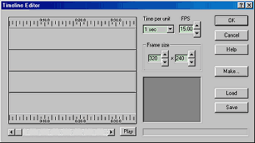 timeline editor window